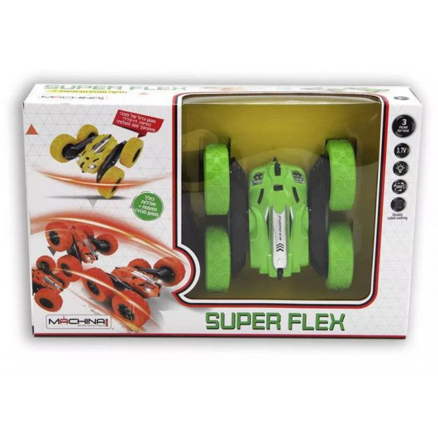 מכונית שלט פעלולים סופר פלקס