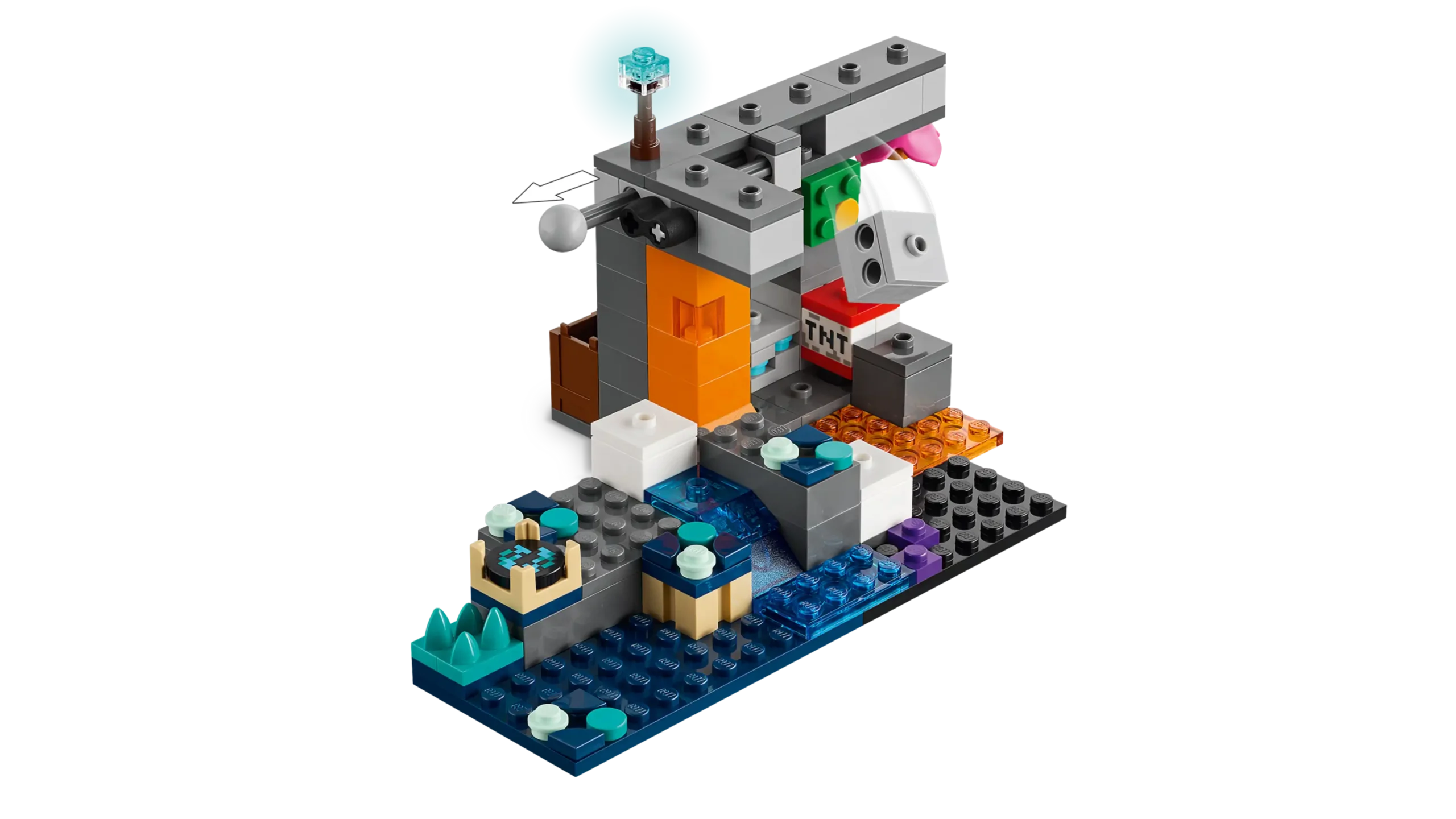 לגו Minecraft – היתקלות עם ווארדן (21274)