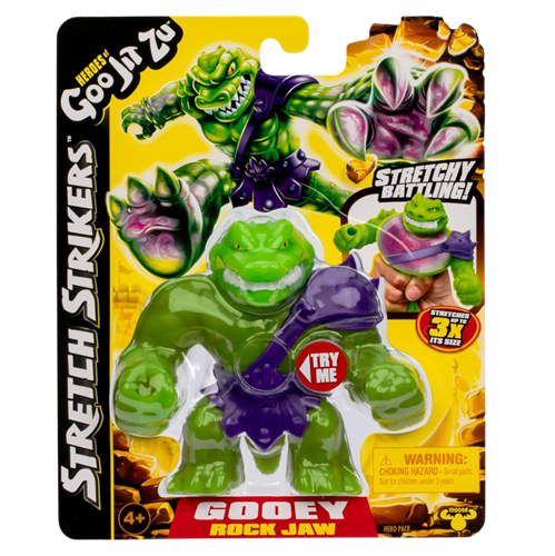 גו ג'יט זו - דמות נמתחת סטרייקר - סטרץ' Strech Strikers רוקג'או - Goo Jit Zu

