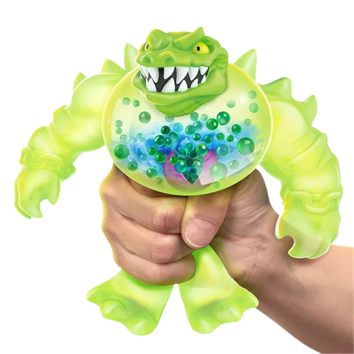 גו ג'יט זו - בובה נמתחת - סטרץ' Goo Shifter רוק התנין - Goo Jit Zu