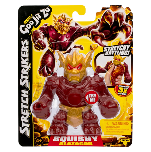 גו ג'יט זו - דמות נמתחת סטרייקר - סטרץ' Strech Strikers בלאזאגון - Goo Jit Zu