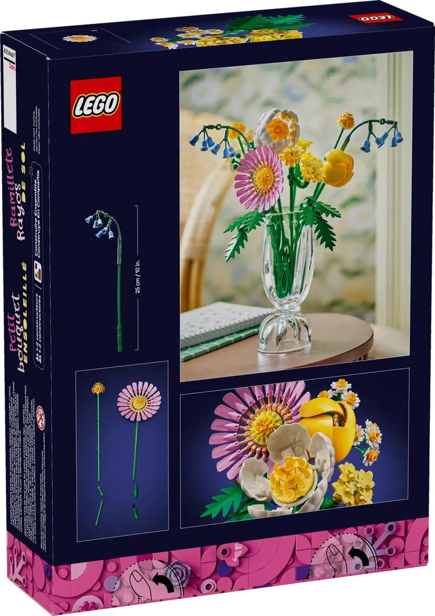 לגו Botanicals – זר שמשי קטנטן (10347)