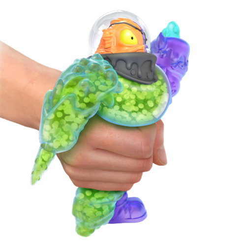 גו ג'יט זו - בובה נמתחת מפלצות ים - סטרץ' Deep Goo Sea מתקפת ג'ו בולברטוס - Goo Jit Zu