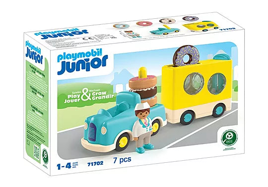 פליימוביל משאית דונטס סופרים ונהנים לגיל הרך ג'וניור 71702