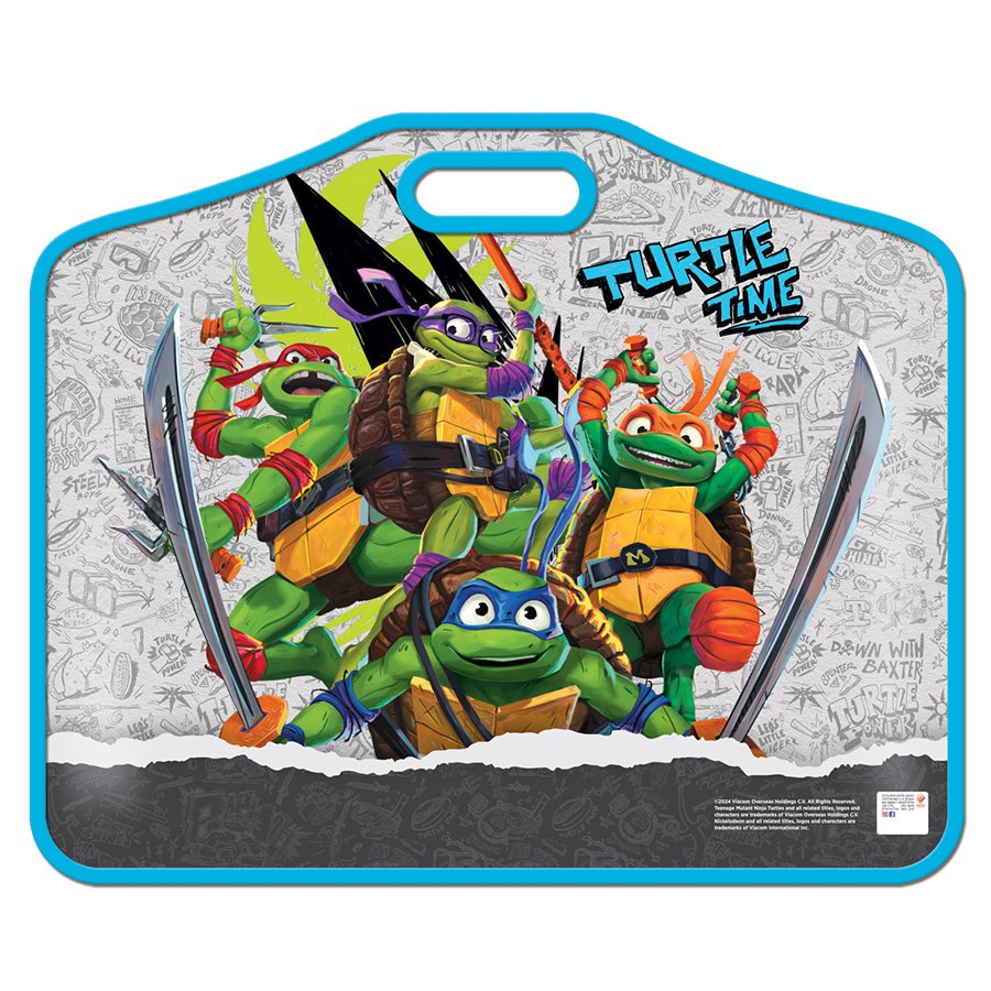 תיק ציור 1/8 צבי הנינג'ה לילדים – תיק עמיד, צבעוני ומהנה לבית הספר וליצירה