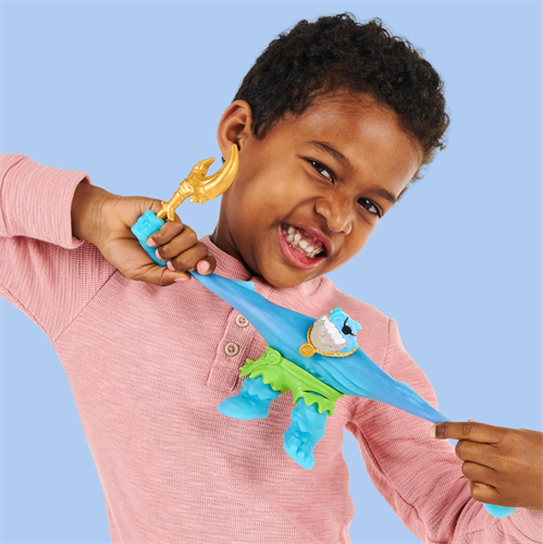 גו ג'יט זו - דמות נמתחת הים המקולל - סטרץ' Cursed Goo Sea טראש - Goo Jit Zu