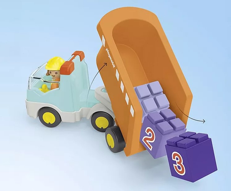 פליימוביל משאית זבל לגיל הרך ג'וניור 71685