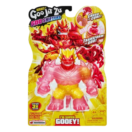 גו ג'יט זו - בובה נמתחת - סטרץ' Goo Shifter בלאזאגון - Goo Jit Zu