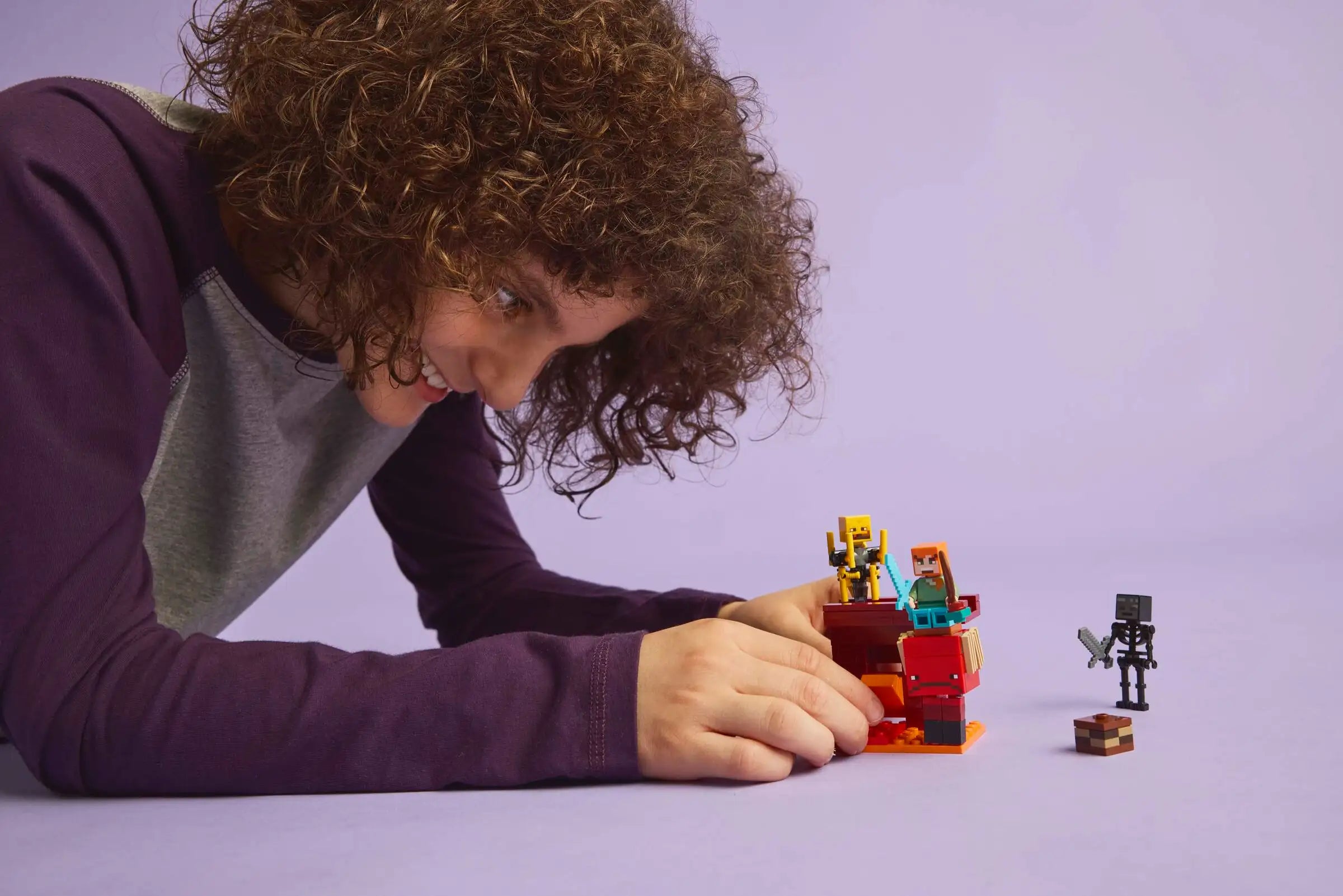 לגו Minecraft – קרב בנת’ר הלבה (21266)