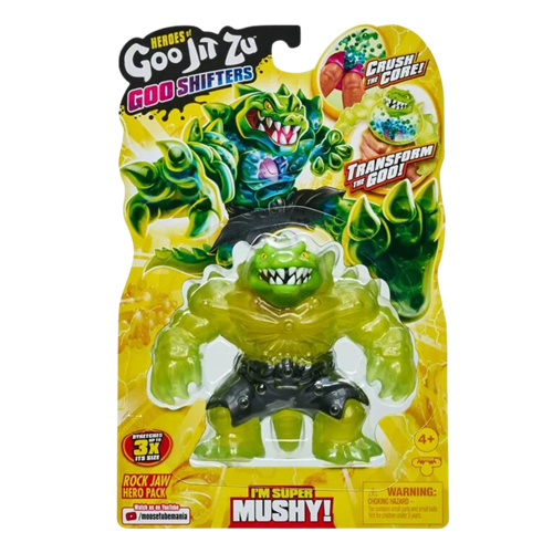 גו ג'יט זו - בובה נמתחת - סטרץ' Goo Shifter רוק התנין - Goo Jit Zu
