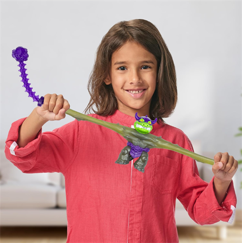 גו ג'יט זו - דמות נמתחת סטרייקר - סטרץ' Strech Strikers רוקג'או דלוקס עם נשק - Goo Jit Zu