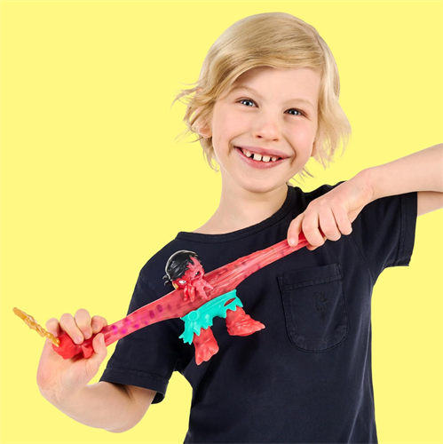 גו ג'יט זו - דמות נמתחת הים המקולל - סטרץ' Cursed Goo Sea גראפלוק - Goo Jit Zu