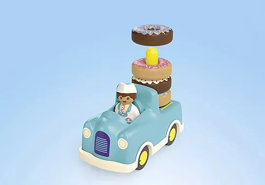 פליימוביל משאית דונטס סופרים ונהנים לגיל הרך ג'וניור 71702