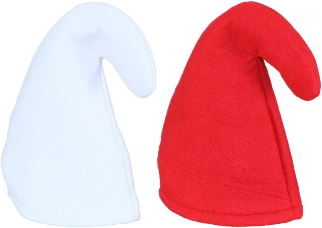 כובע דרדס לבן/אדום