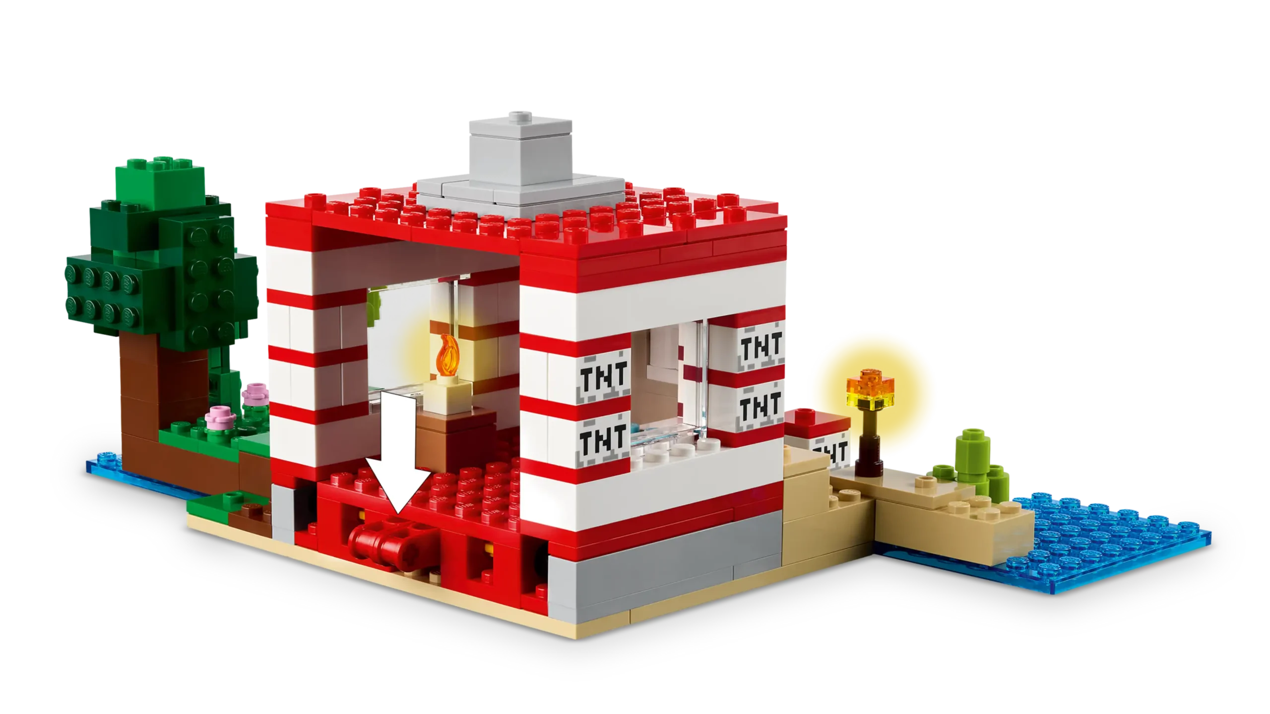 לגו Minecraft – בית הג’ונגל טי-אן-טי (21275)