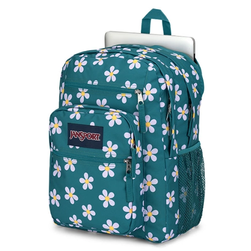 תיק ג'אנספורט פרחוני גדול Jansport Big Student