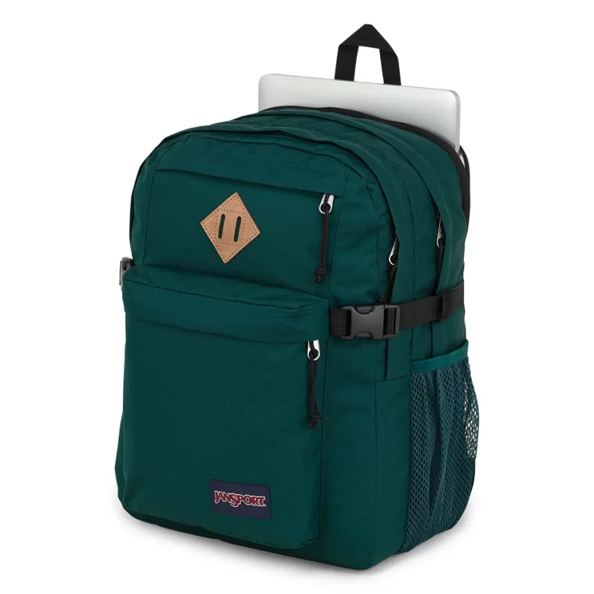 תיק ג'אנספורט ירוק Jansport Main Campus