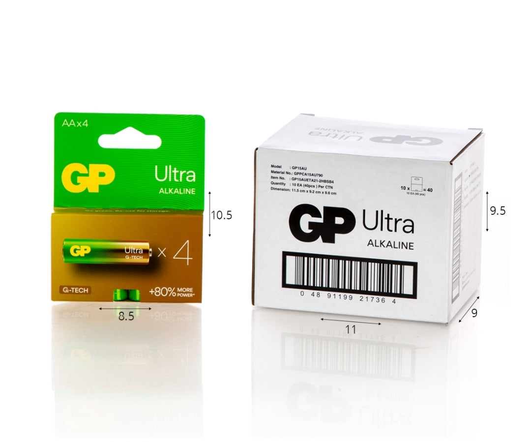סוללות AA Gp Ultra