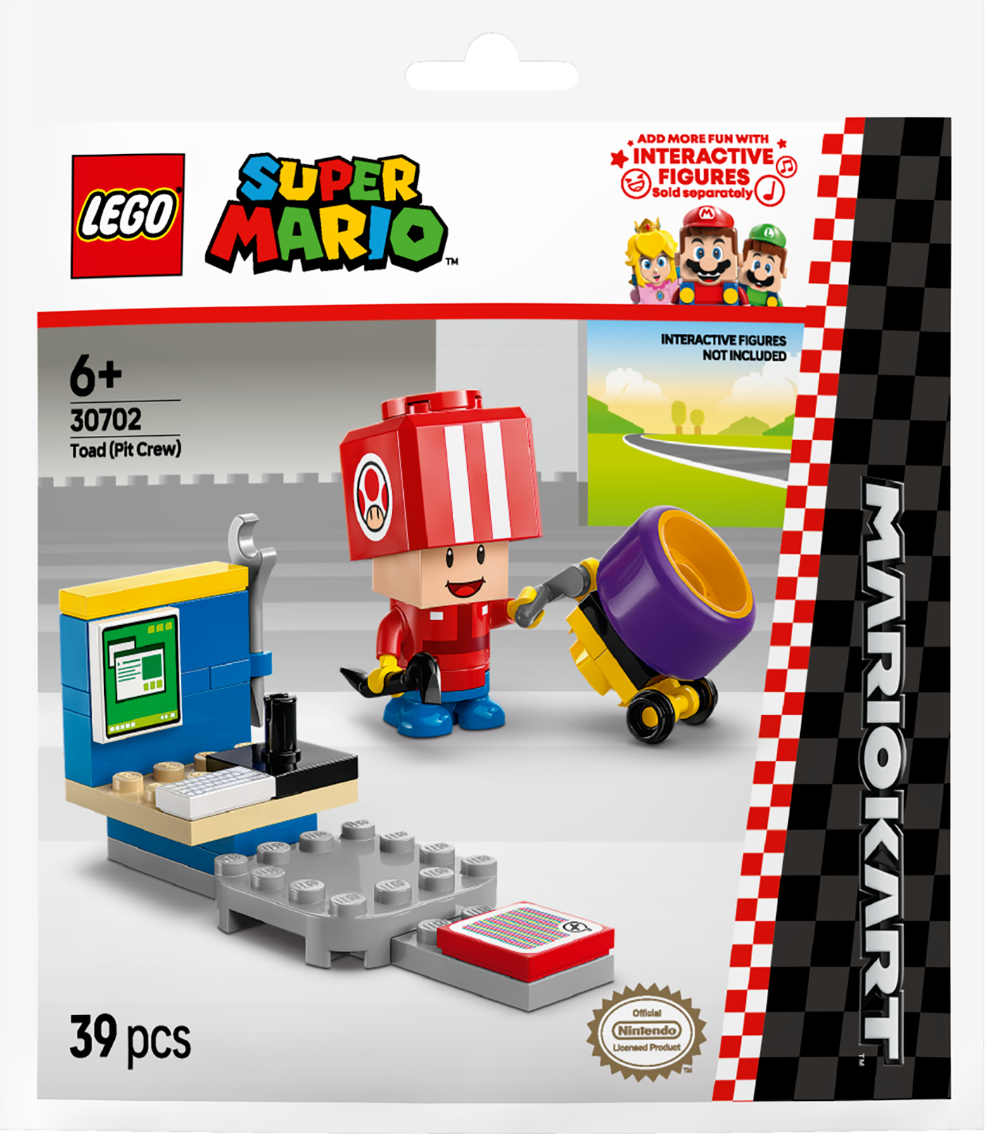 לגו Mario Kart™ – Toad Pit Crew (30702)