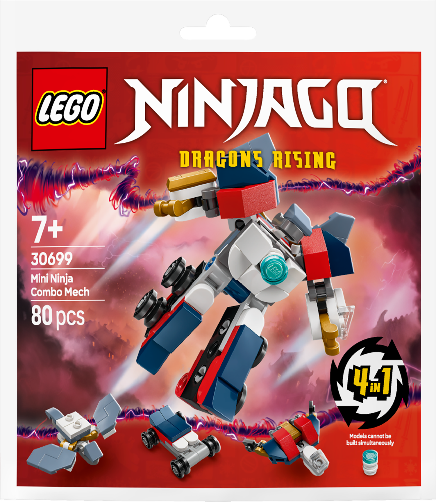לגו Ninjago – מיני-נינג’ה רובוט משולב (30699)