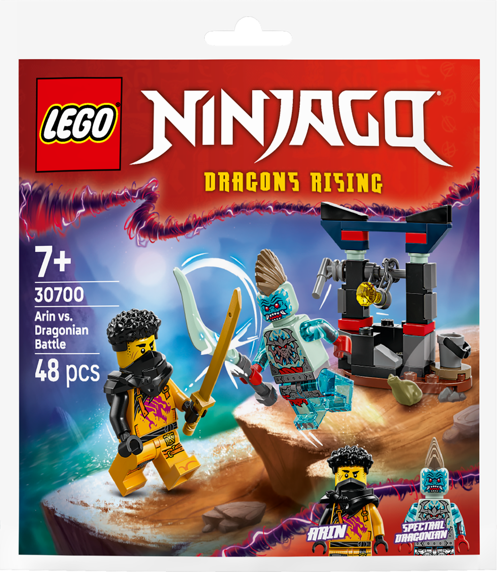 לגו Ninjago – הקרב של ארין נגד דרגוניאן (30700)