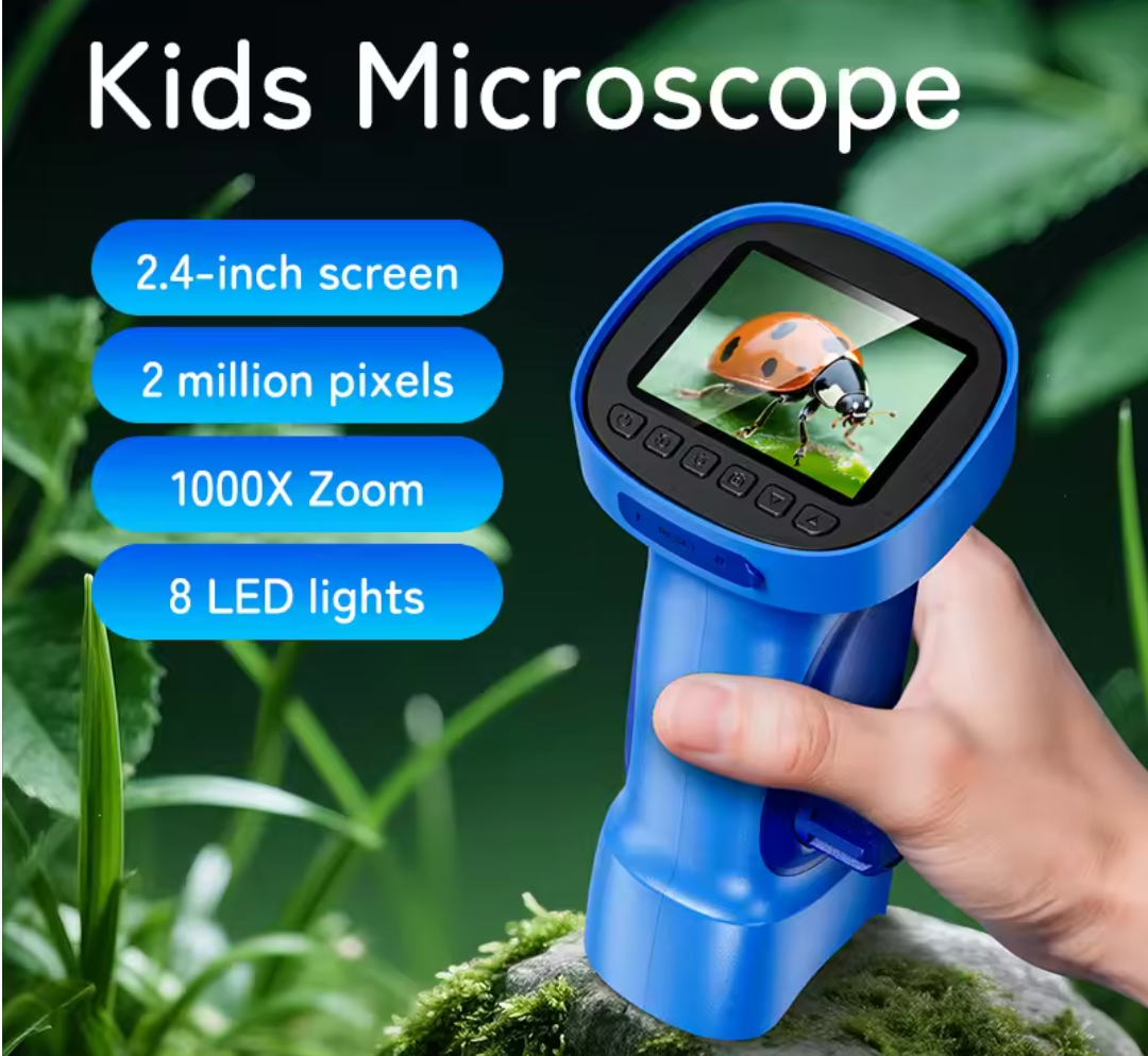 מיקרוסקופ דיגטלי נייד הגדלה פי 1000