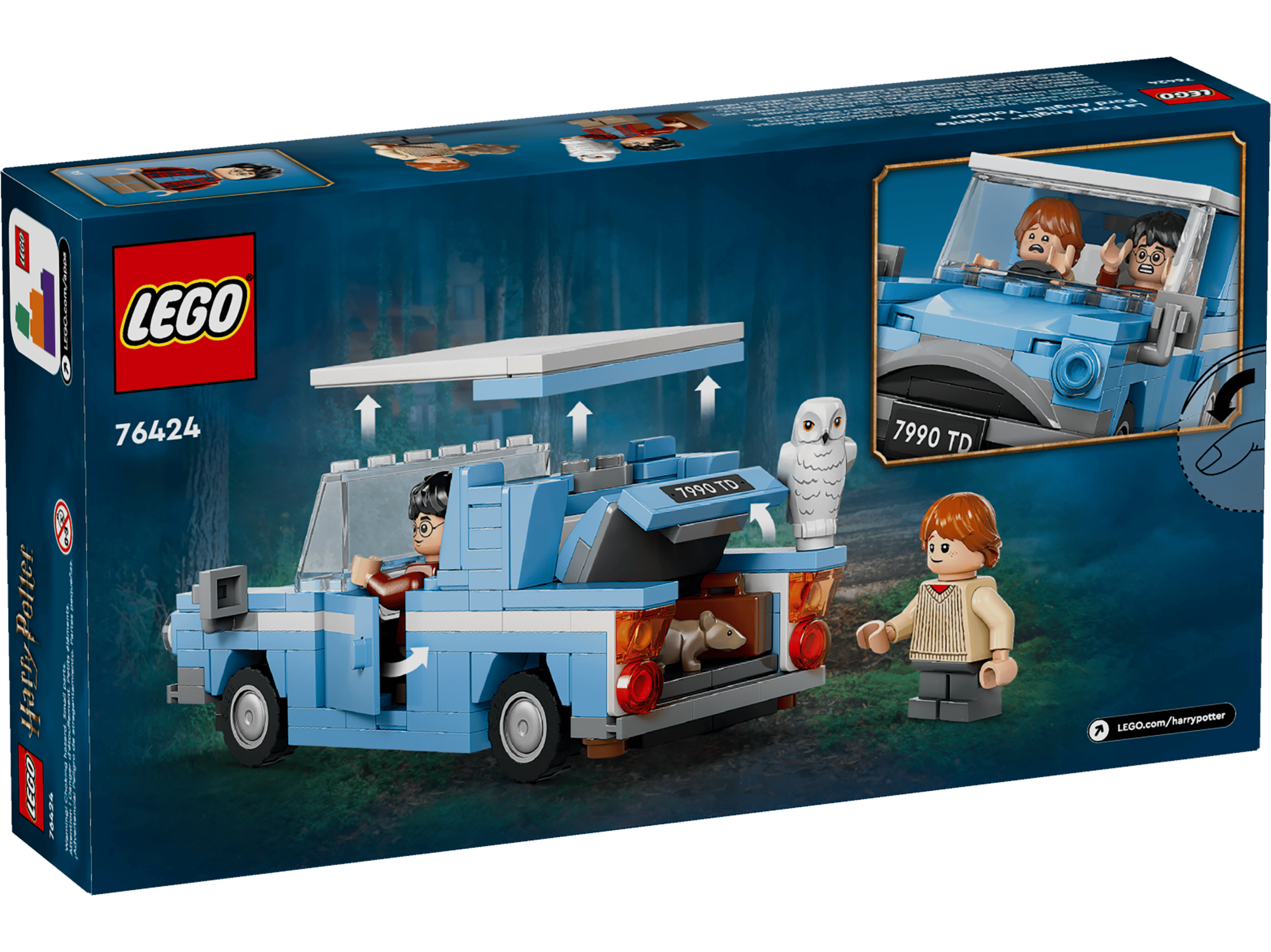 לגו 76424 הארי פוטר פורד אנגליה מעופפת