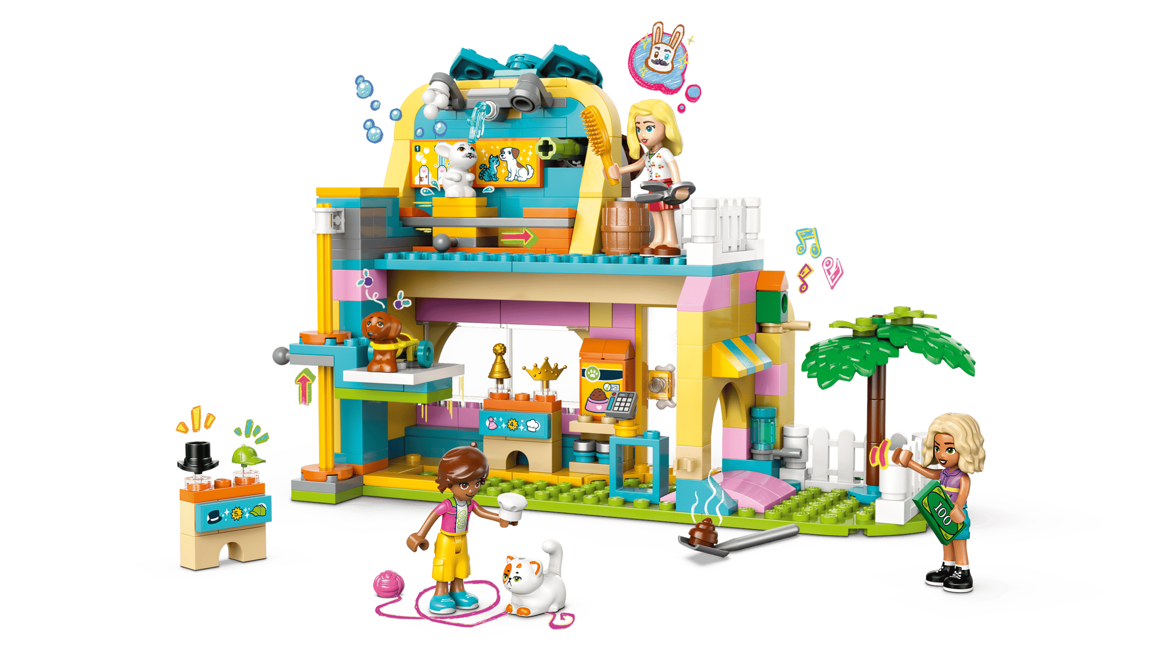 לגו 42650 פרנדס חנות אביזרים לחיות מחמד