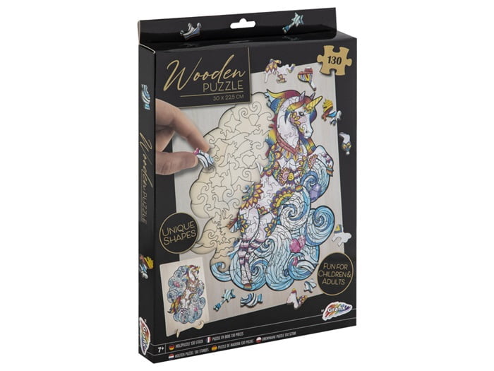 פאזל עץ עם מעמד צורות מיוחדות