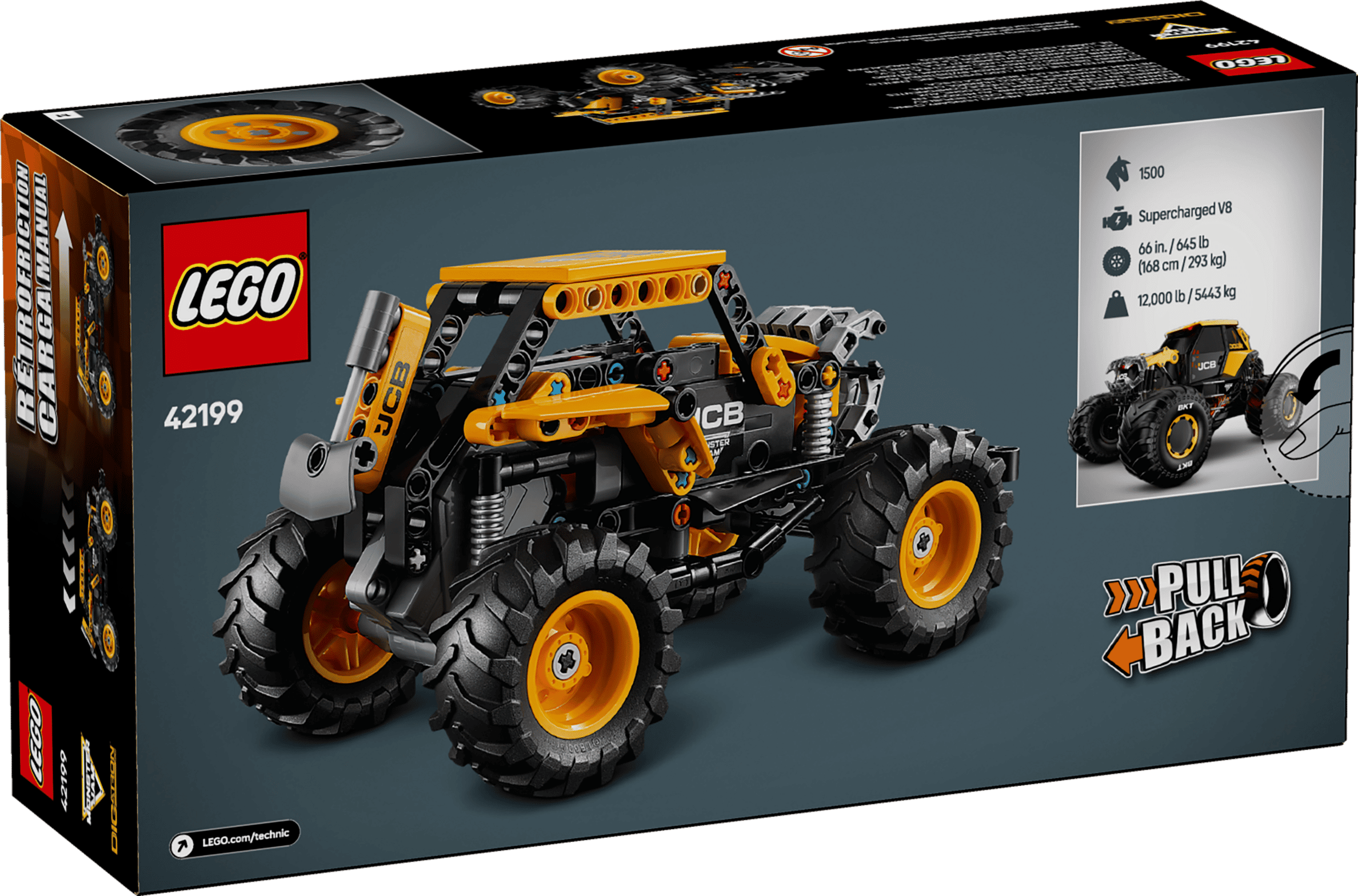 לגו 42199 טכניק מונסטר ג'אם