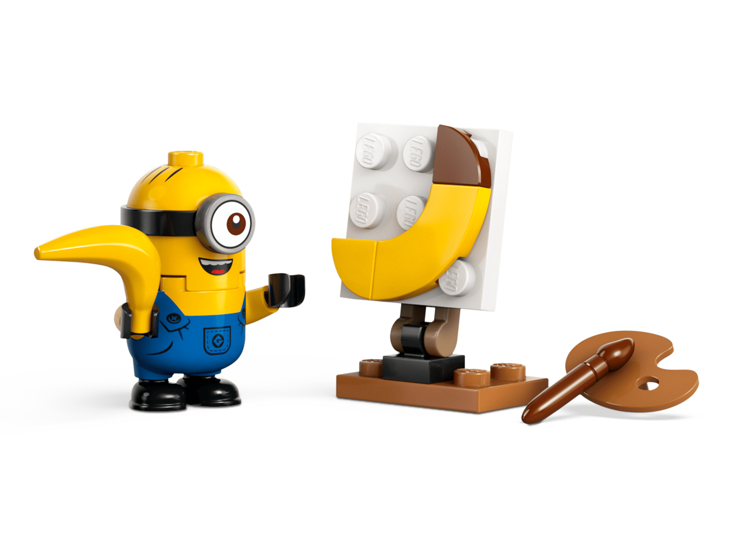 לגו 75580 המיניונים ומכונית בננה