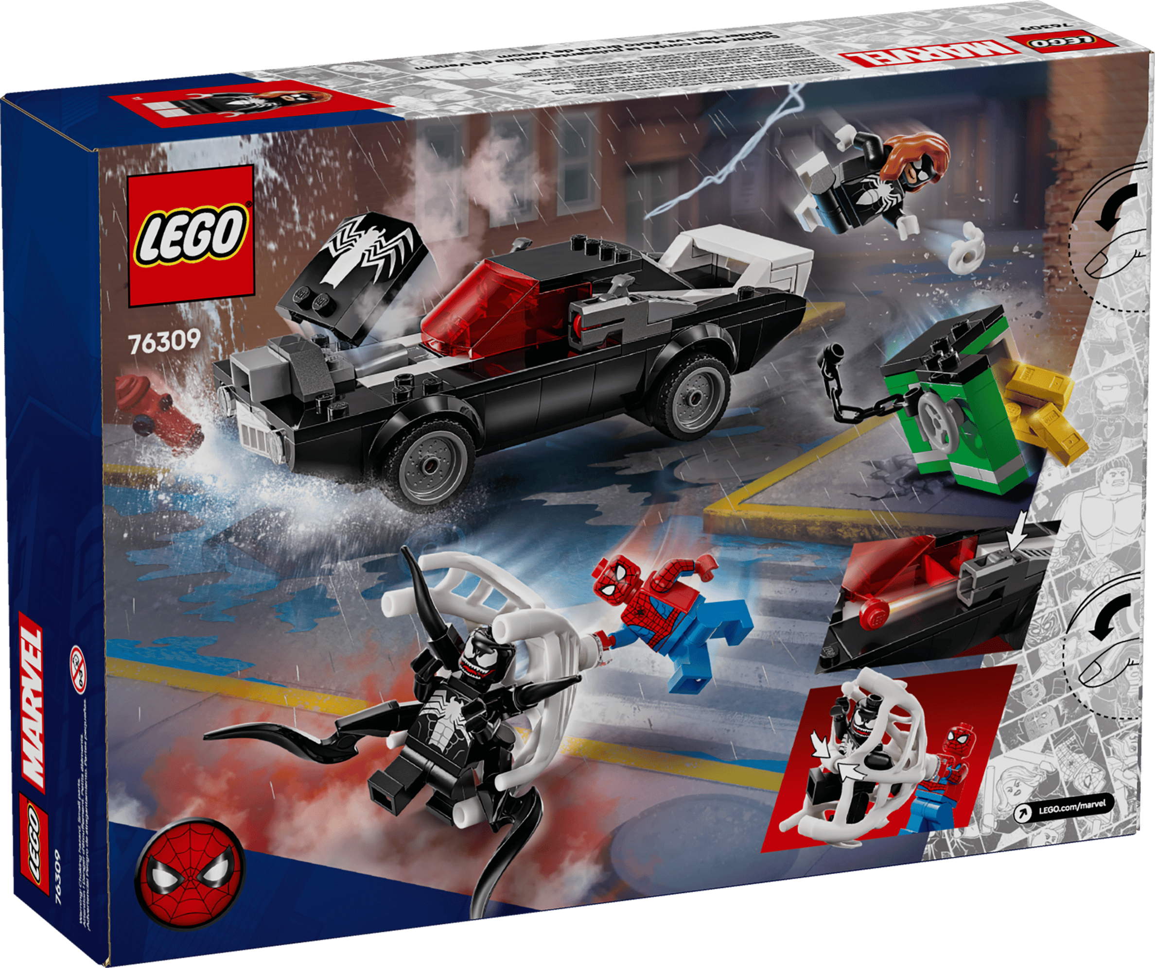 לגו 76309 ספיידרמן נגד ונום