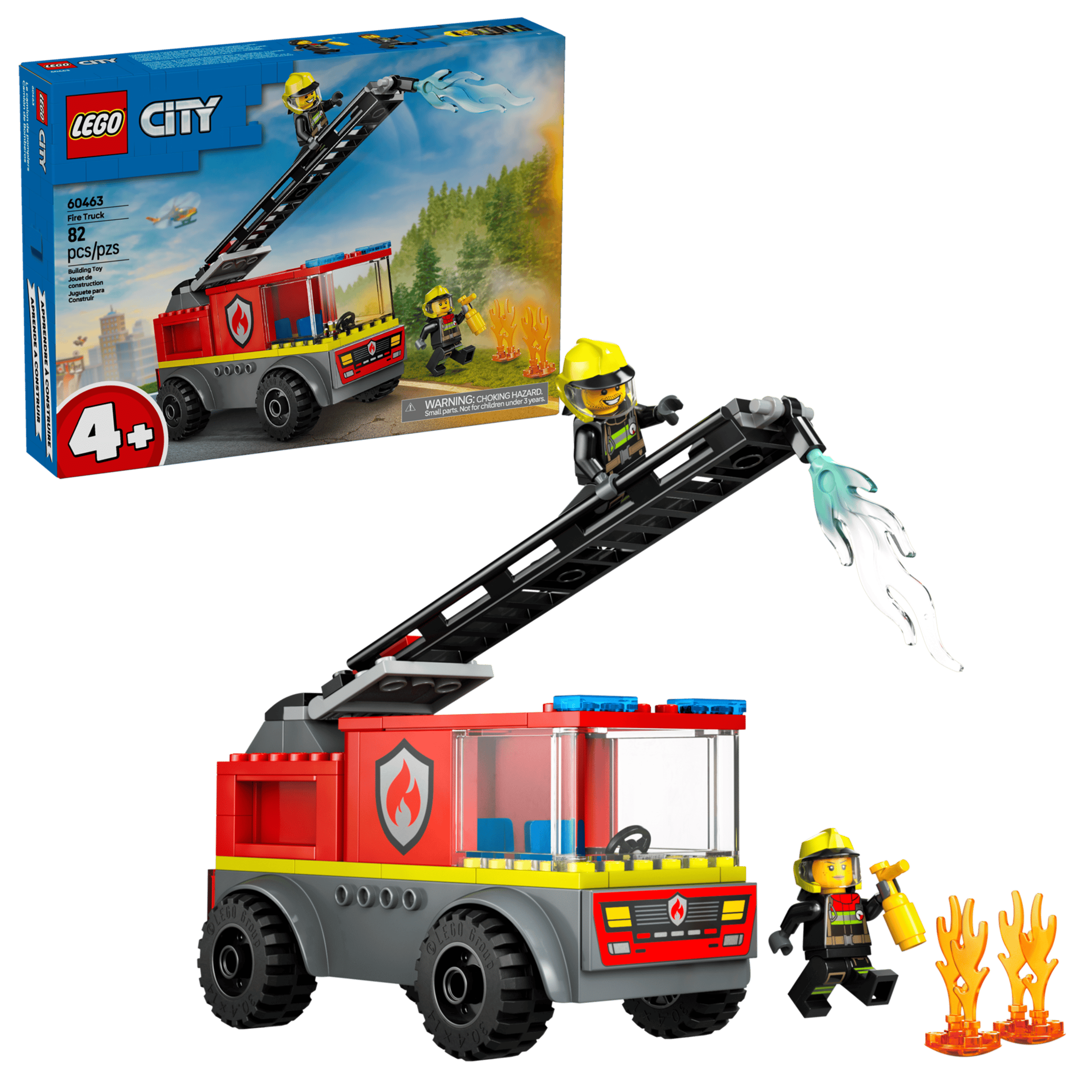 לגו סיטי 60463 כבאית עם סולם