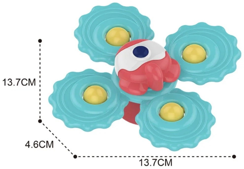 סט ספינרים עם וואקום לפעוטות