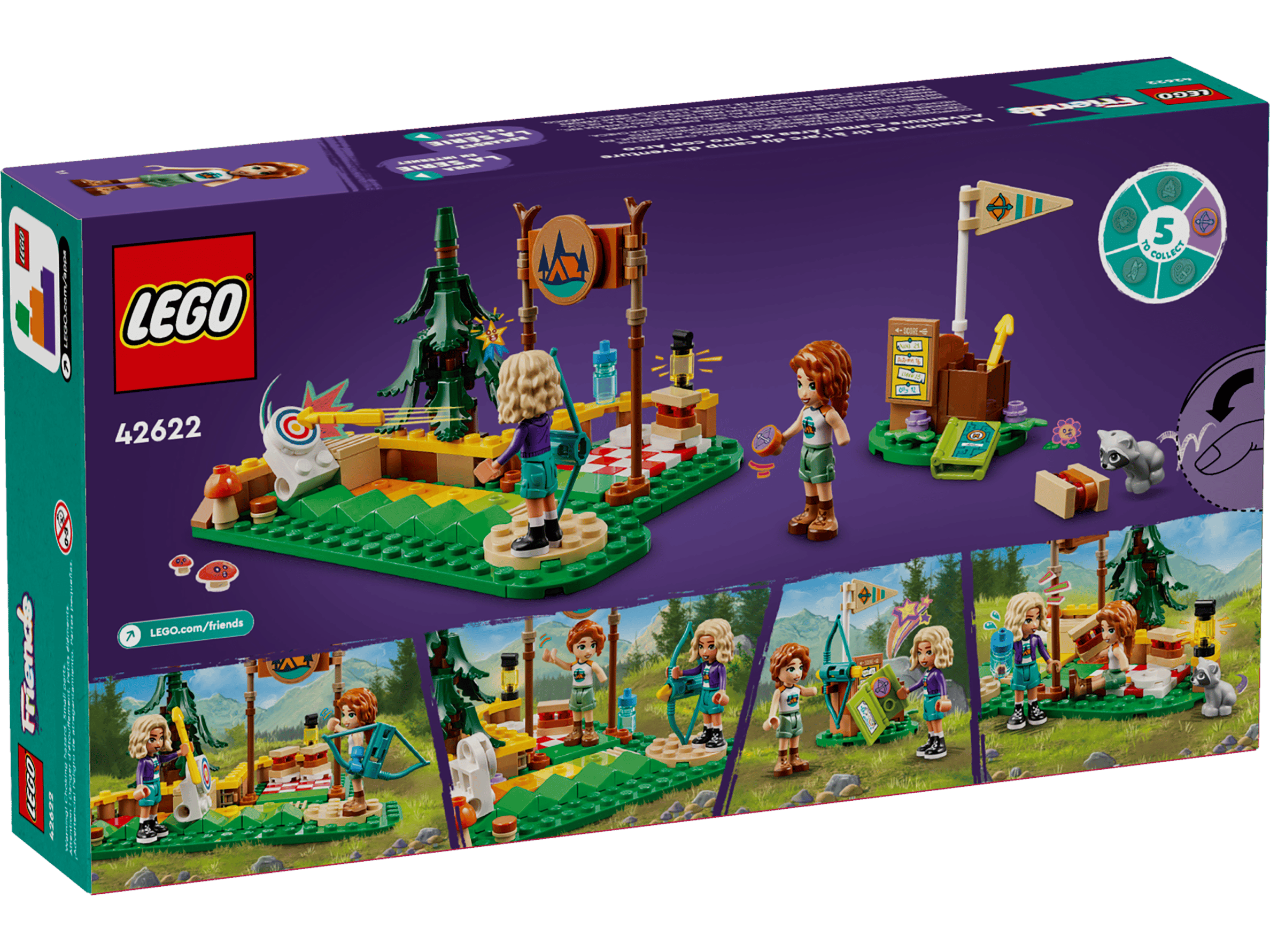 לגו 42622 פרנדס מחנה חץ וקשת