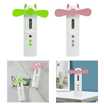 מאוורר חשמלי נטען +מכשיר אדים