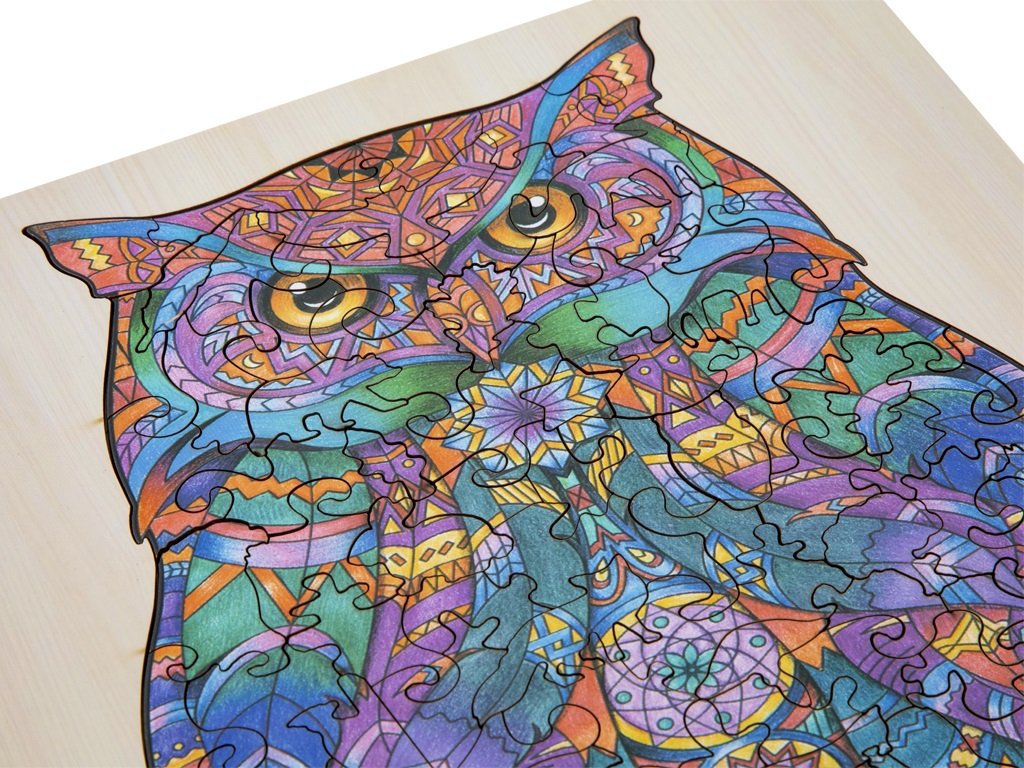 פאזל עץ עם מעמד צורות מיוחדות