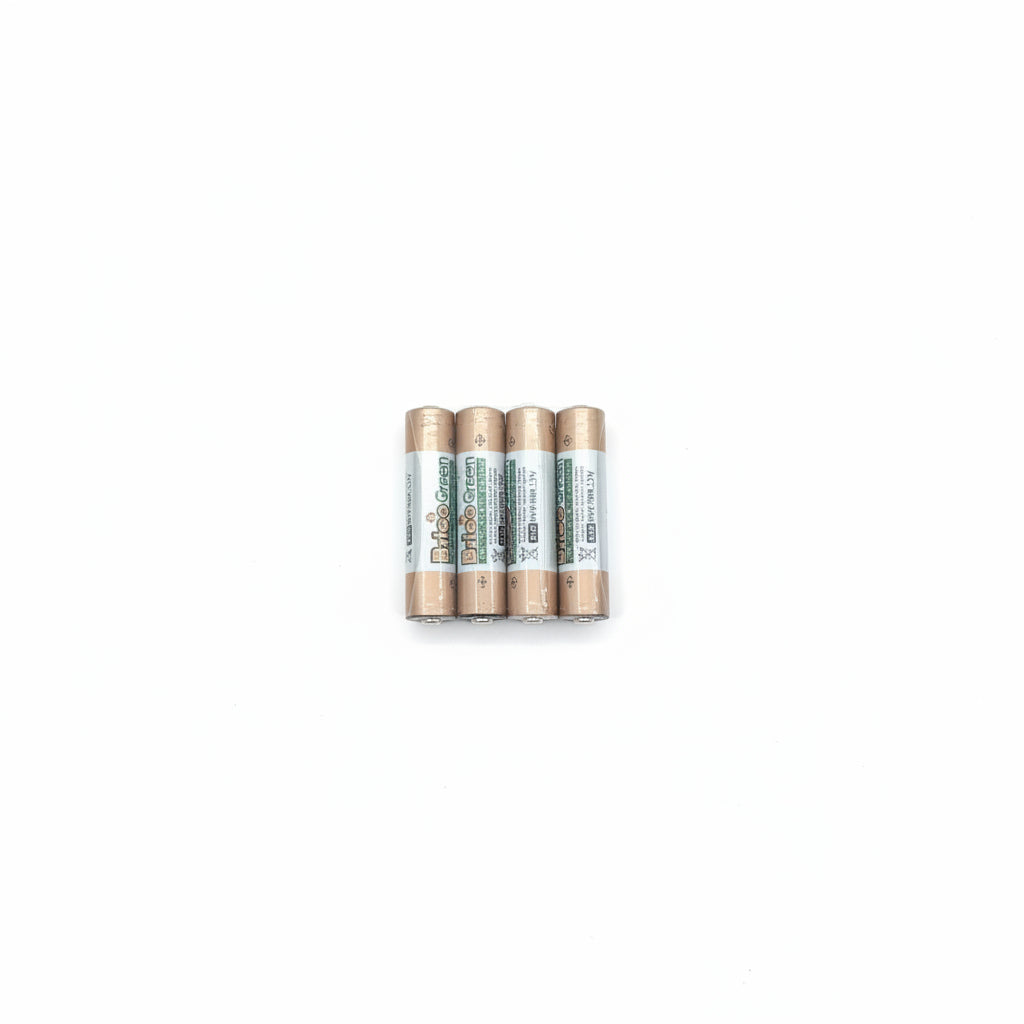 ​מארז 4 סוללות Brico Green AAA 1.5V - Extra Heavy Duty