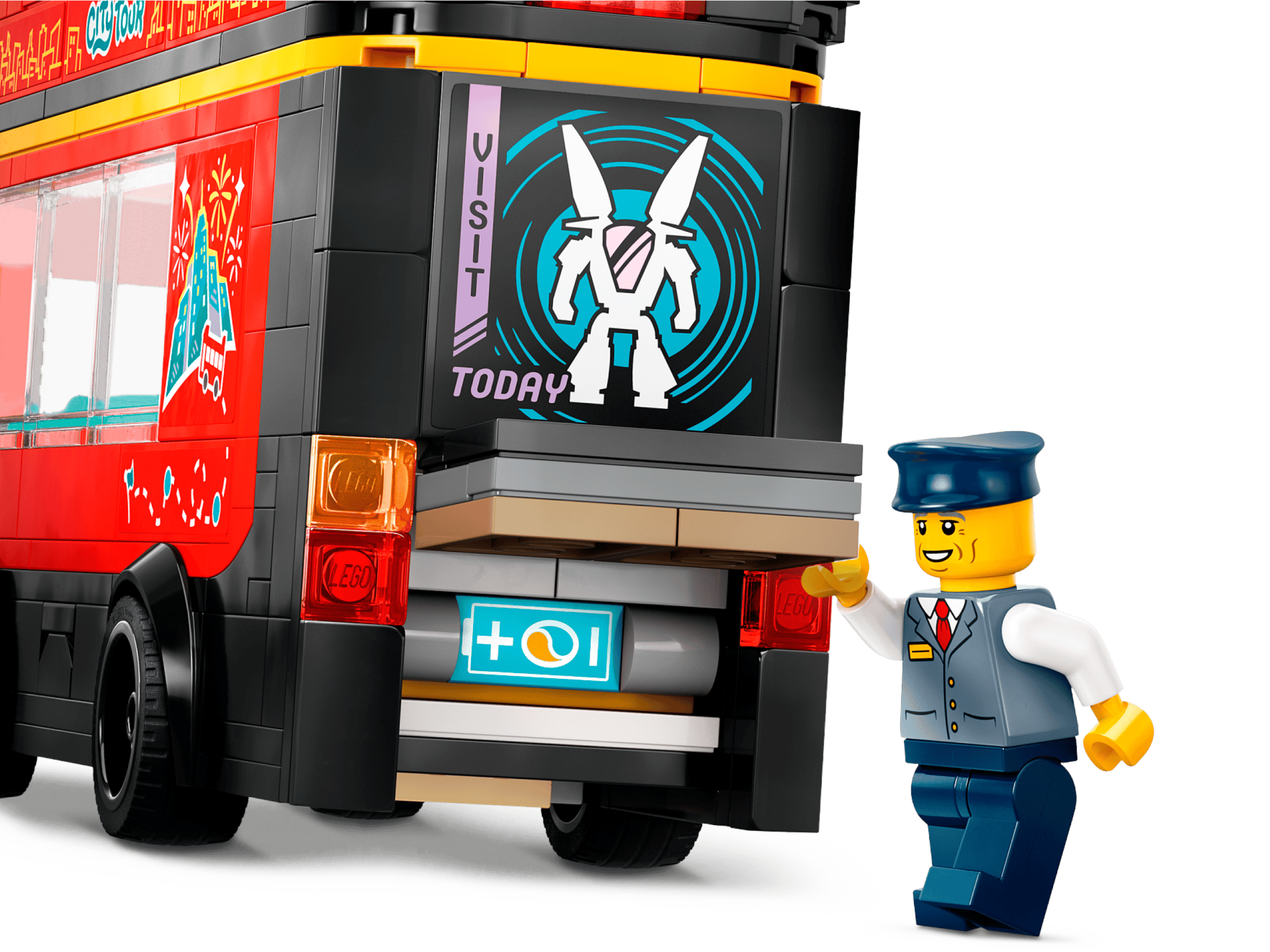 לגו סיטי 60407 אוטובוס קומותיים
