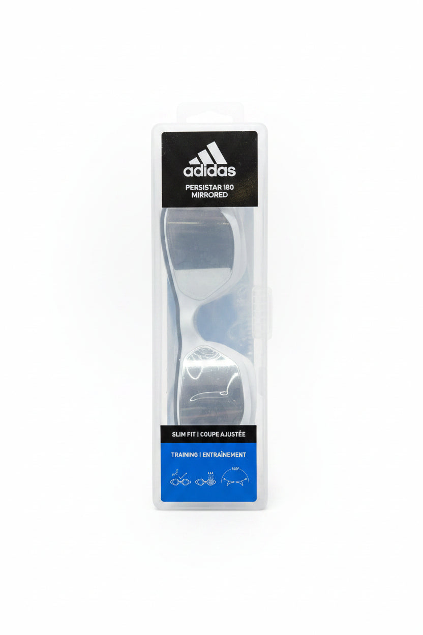משקפי שחייה adidas - דגם Persistar 180 Mirrored מיועד 12+