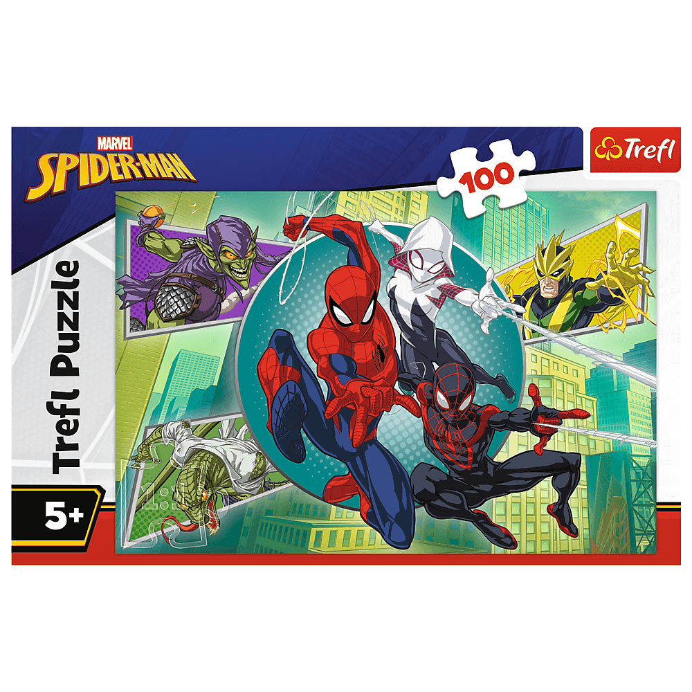 פאזל 100 חלקים ספיידרמן