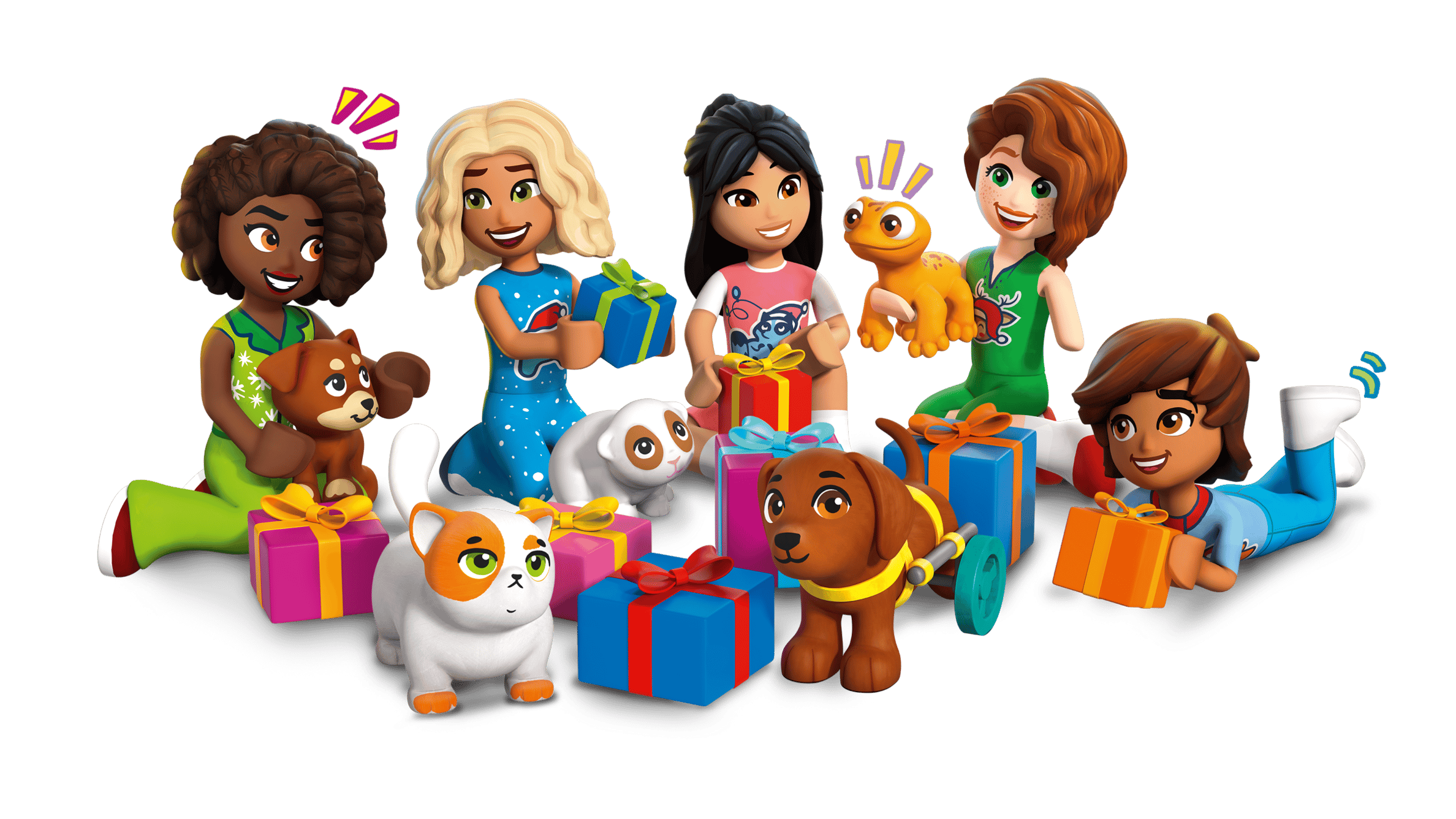 לגו 42668 פרנדס לוח הפתעות חגיגי