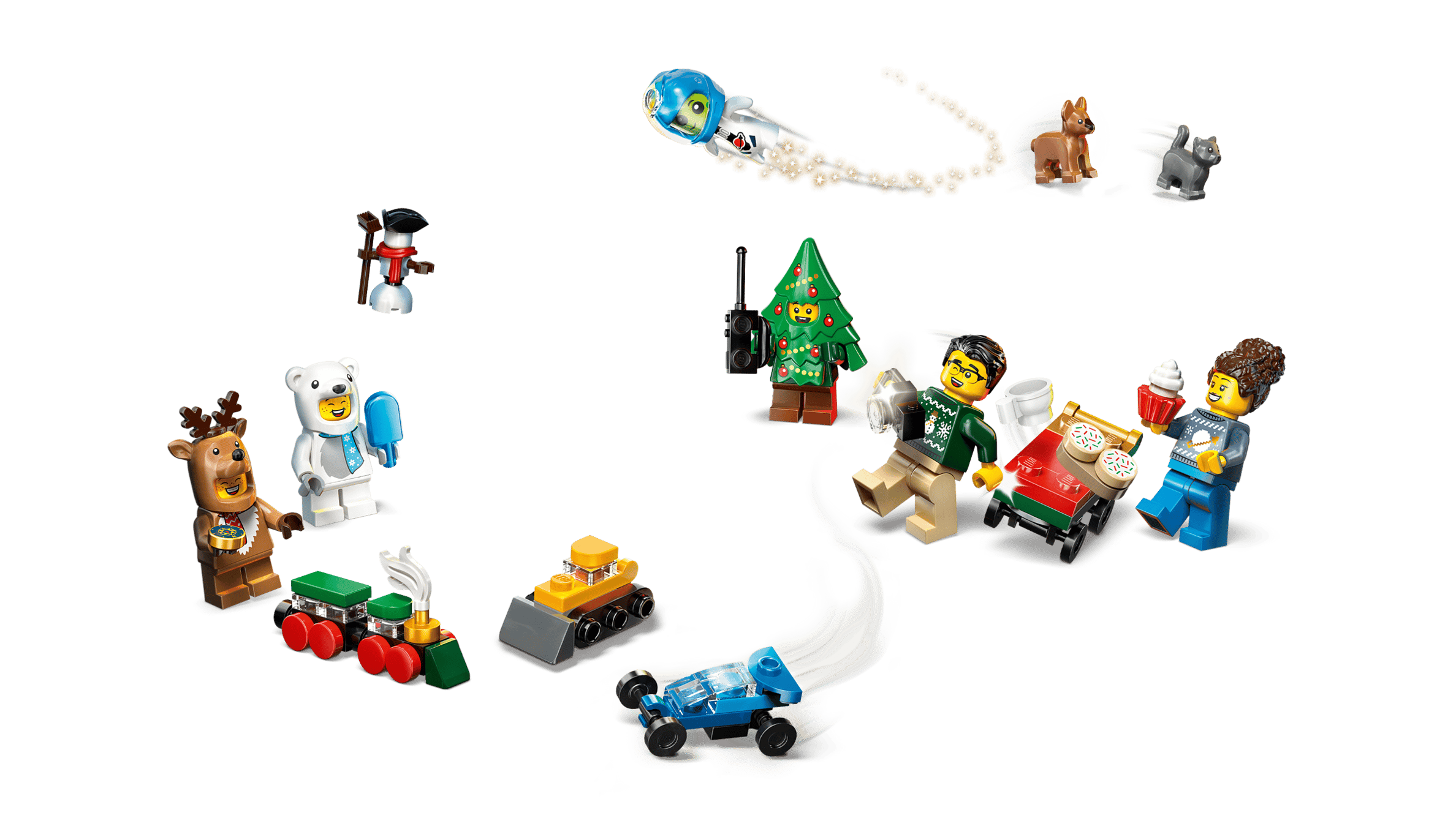 לגו סיטי 60475 לוח הפתעות חגיגי