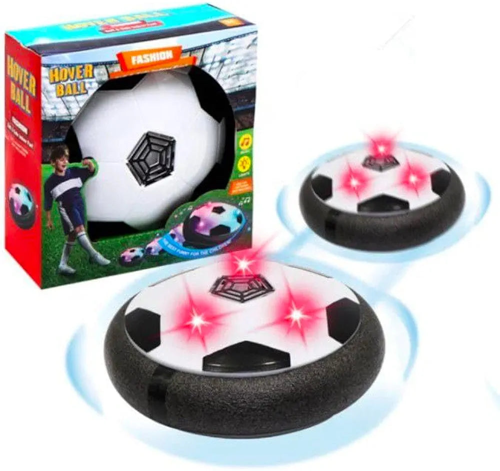 כדורגל מרחף עם אורות 