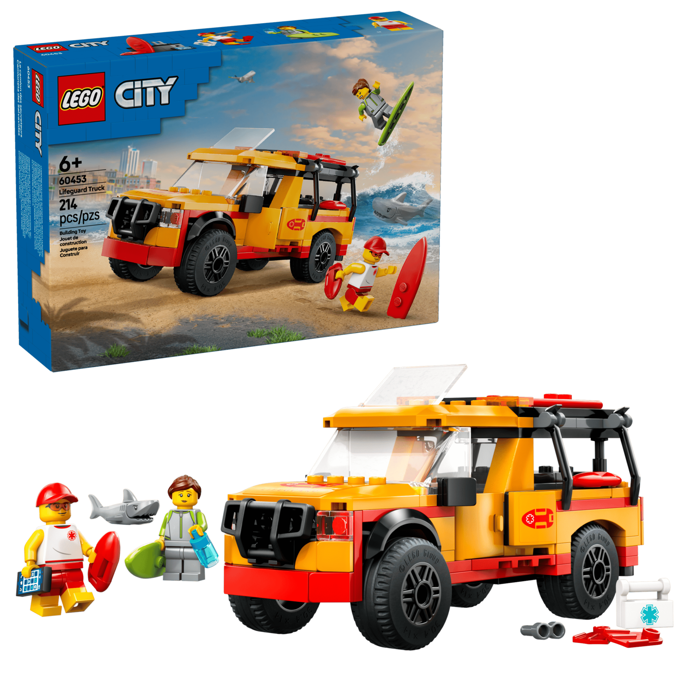 לגו סיטי 60453 רכב הצלה חופי