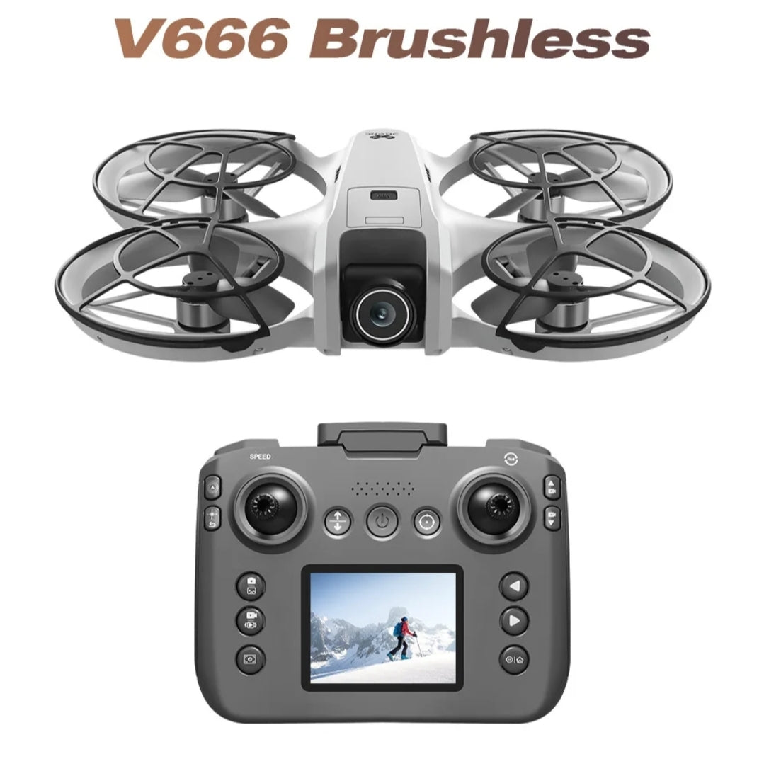 רחפן עם מצלמה ומסך בשלט