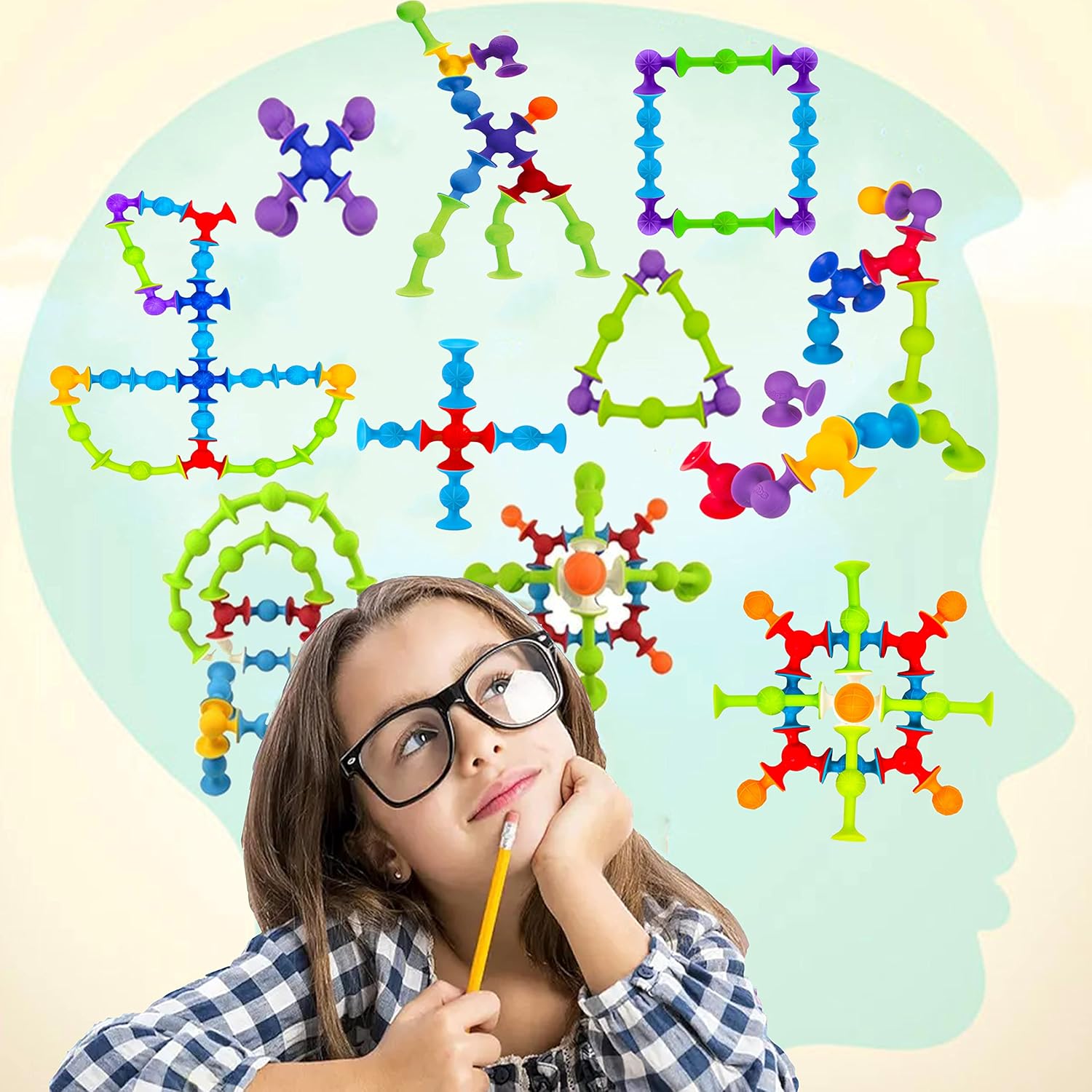 משחק הרכבה ואקומים 48 חלקים