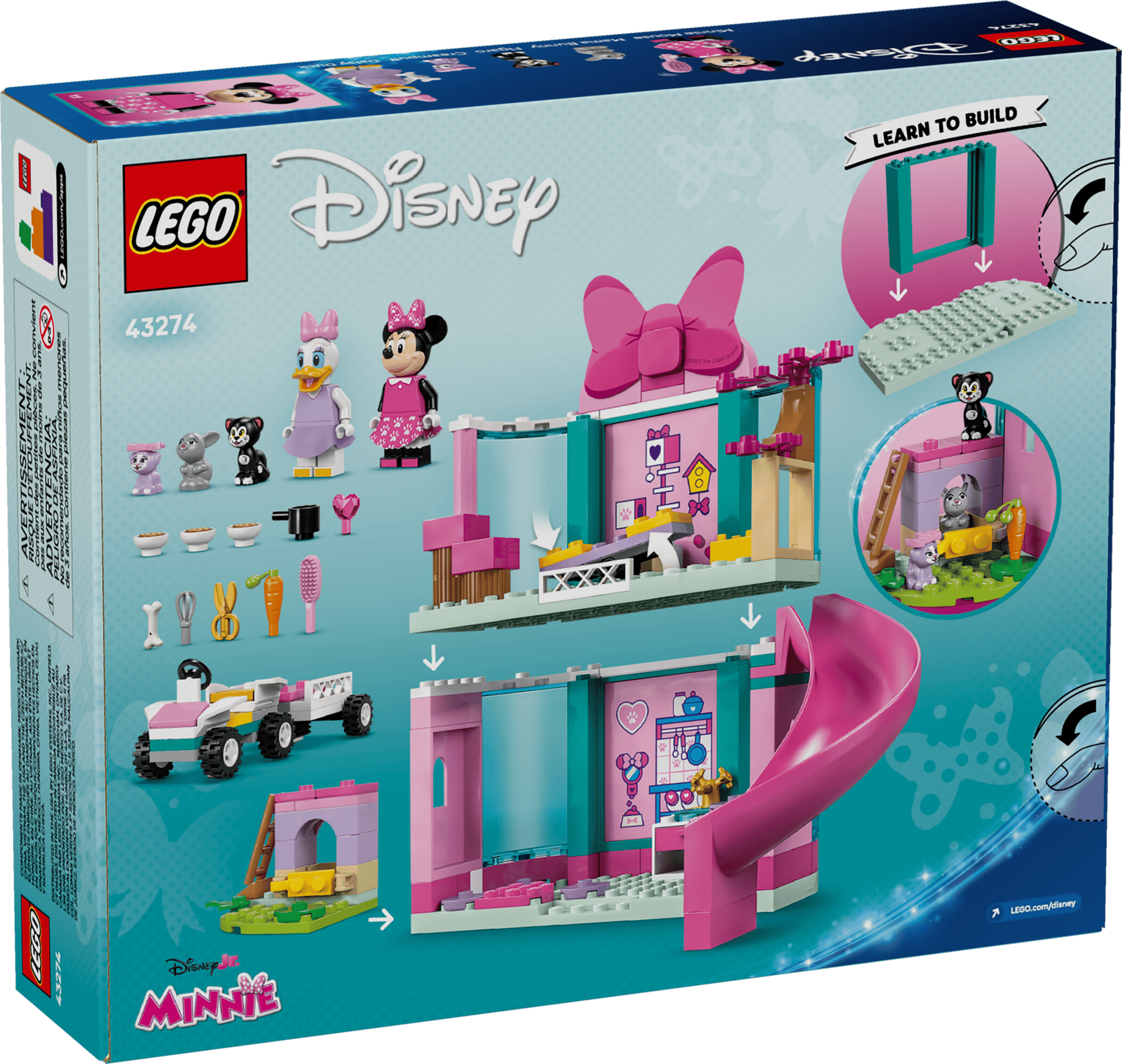 לגו 43274 דיסני מלון חיות המחמד של מיני מאוס
