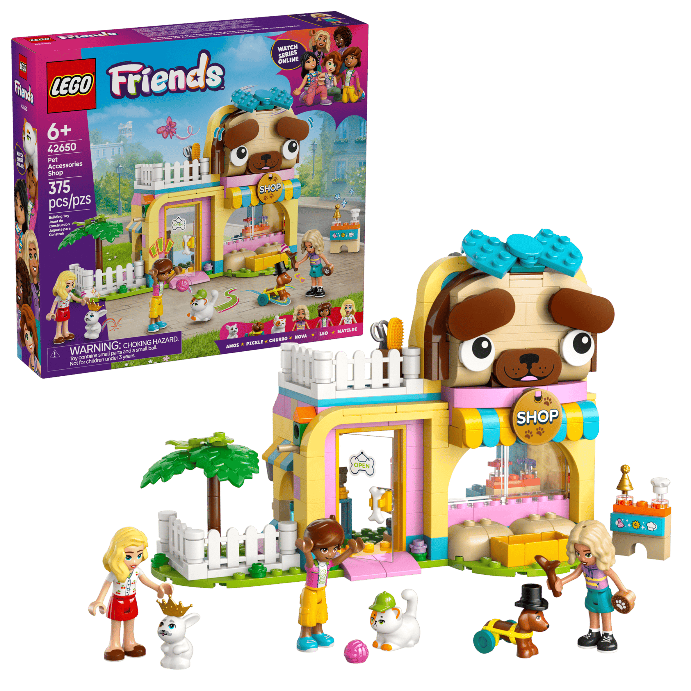 לגו 42650 פרנדס חנות אביזרים לחיות מחמד