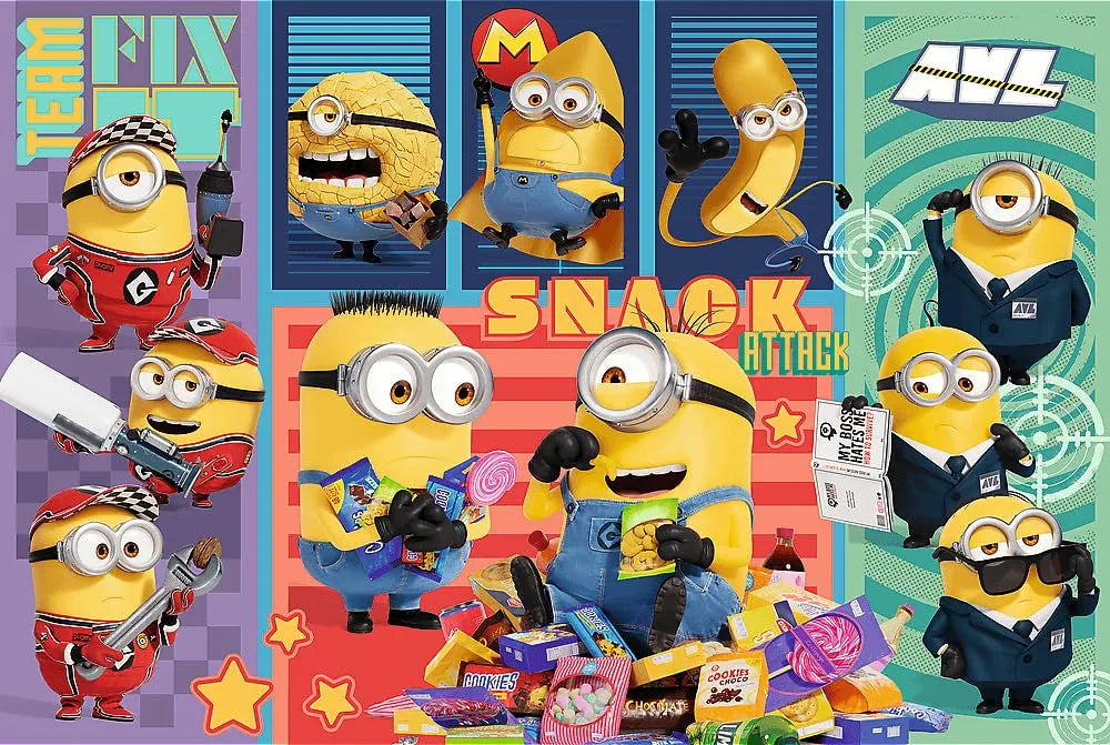 פאזל מניונים 160 חלקים